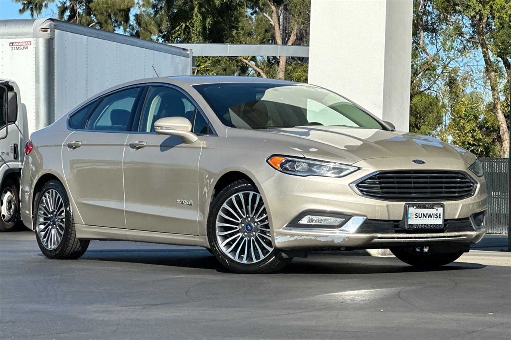 Used 2017 Ford Fusion Hybrid Titanium with VIN 3FA6P0RU7HR190540 for sale in Concord, CA