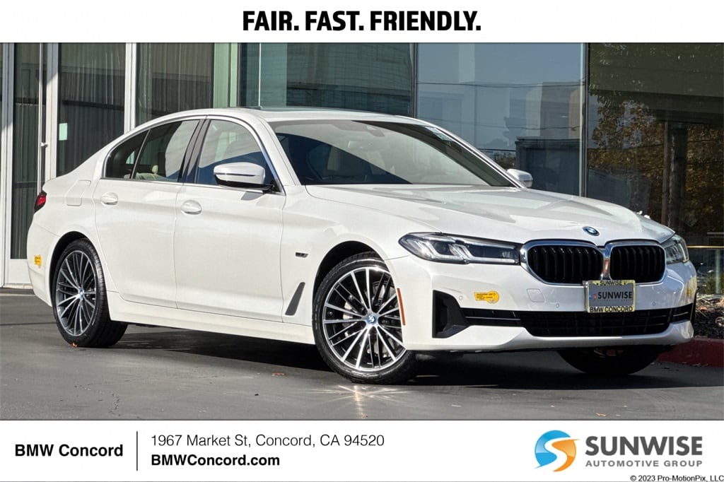 Certified 2023 BMW 530e xDrive Sedan