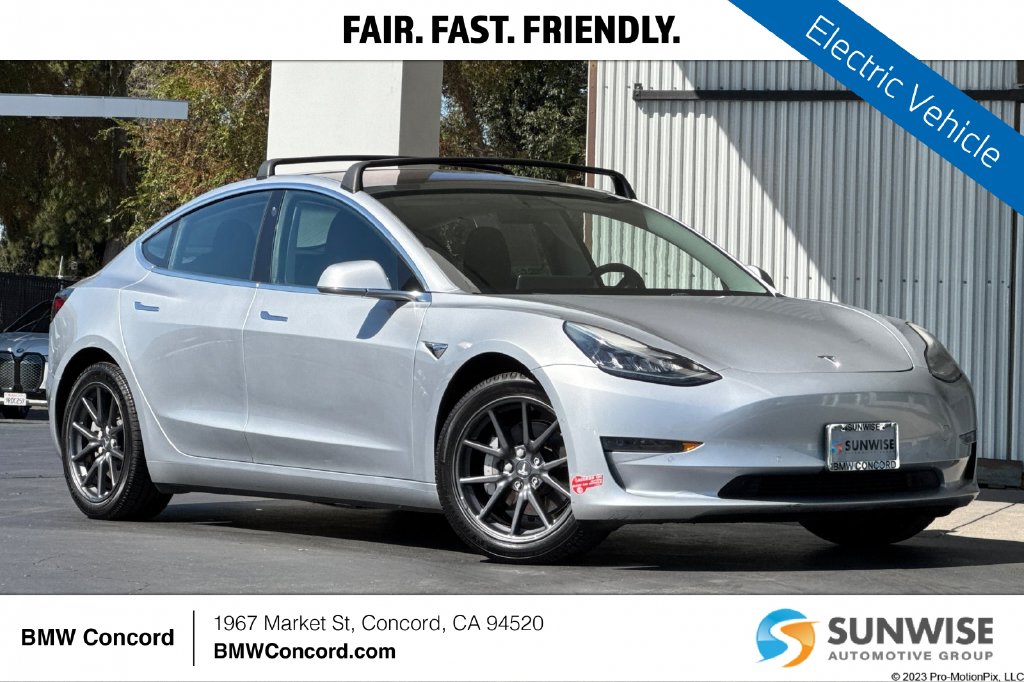 Used 2018 Tesla Model 3 Long Range with VIN 5YJ3E1EA1JF077937 for sale in Concord, CA