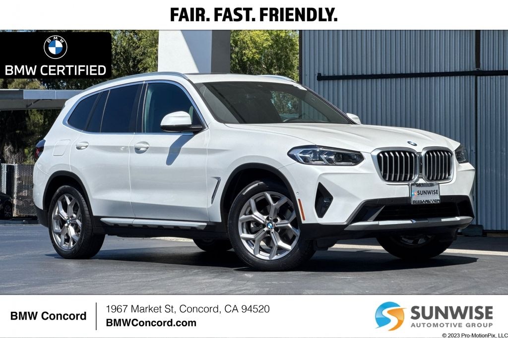 Certified 2023 BMW X3 sDrive30i SUV