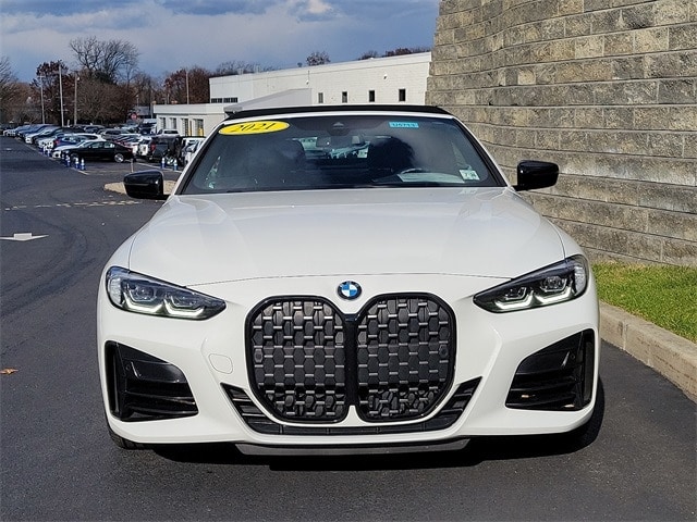 Used 2021 BMW 4 Series M440i with VIN WBA53AT0XMCH41260 for sale in Burlington, VT