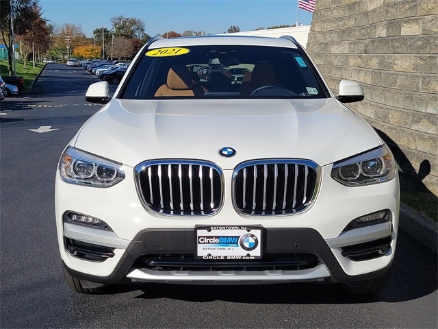 Used 2021 BMW X3 30e with VIN 5UXTS1C03M9F18745 for sale in Burlington, VT