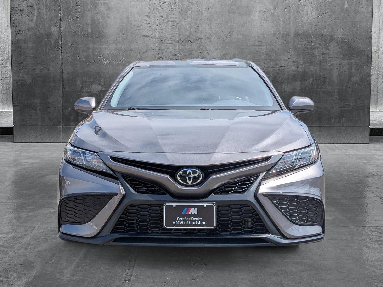 Used 2021 Toyota Camry SE with VIN 4T1G11AK9MU536683 for sale in Carlsbad, CA