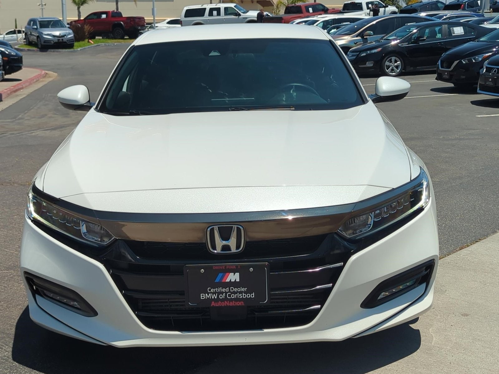 Used 2018 Honda Accord Sport with VIN 1HGCV1F36JA165537 for sale in Carlsbad, CA