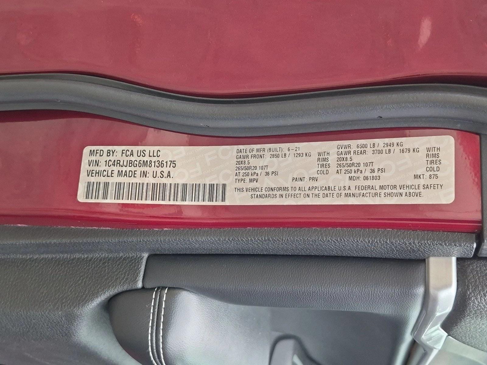 2021 Jeep Grand Cherokee L Limited - Photo 26
