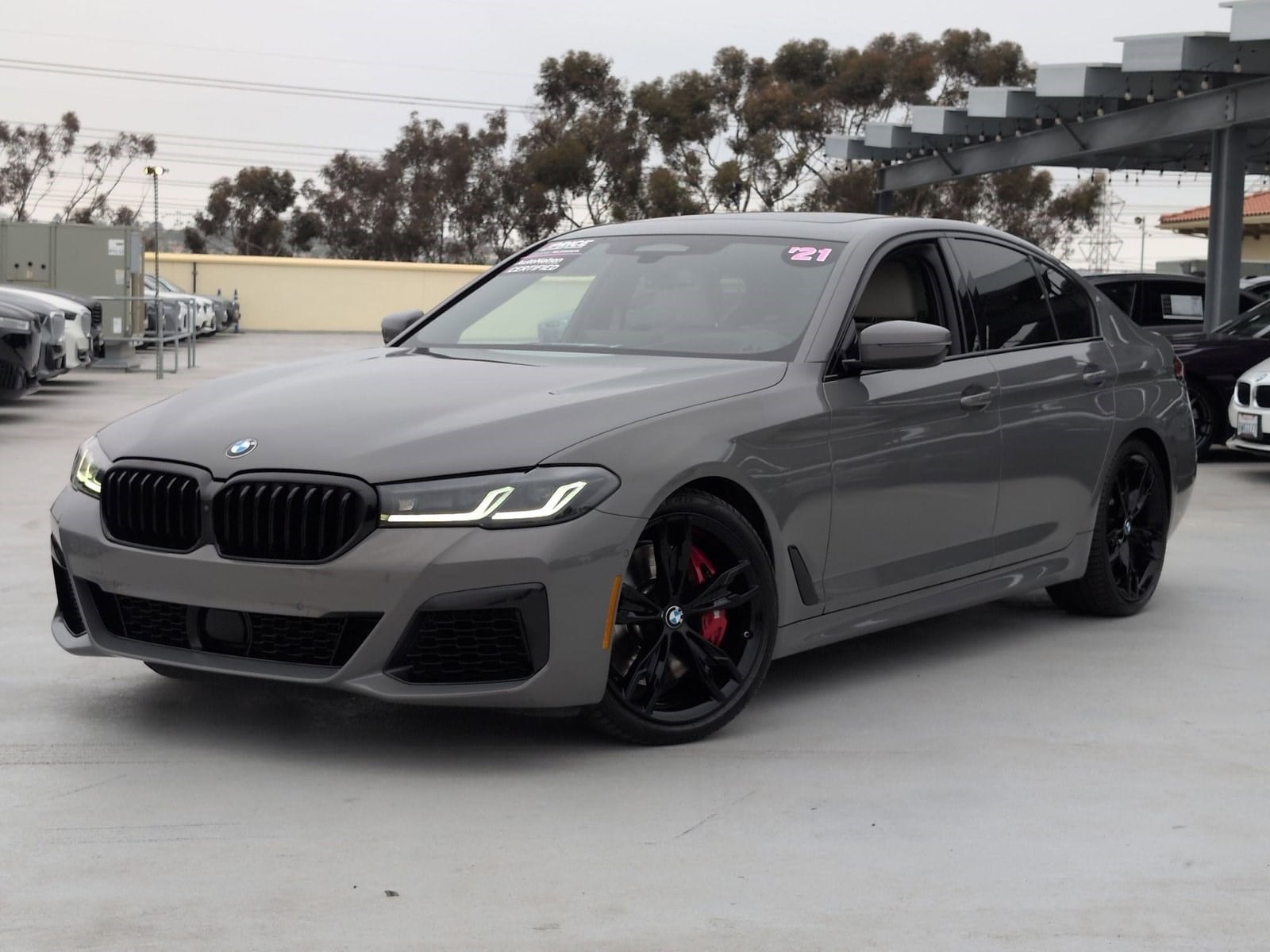 2021 BMW 5 Series M550i xDrive Sedan's photo