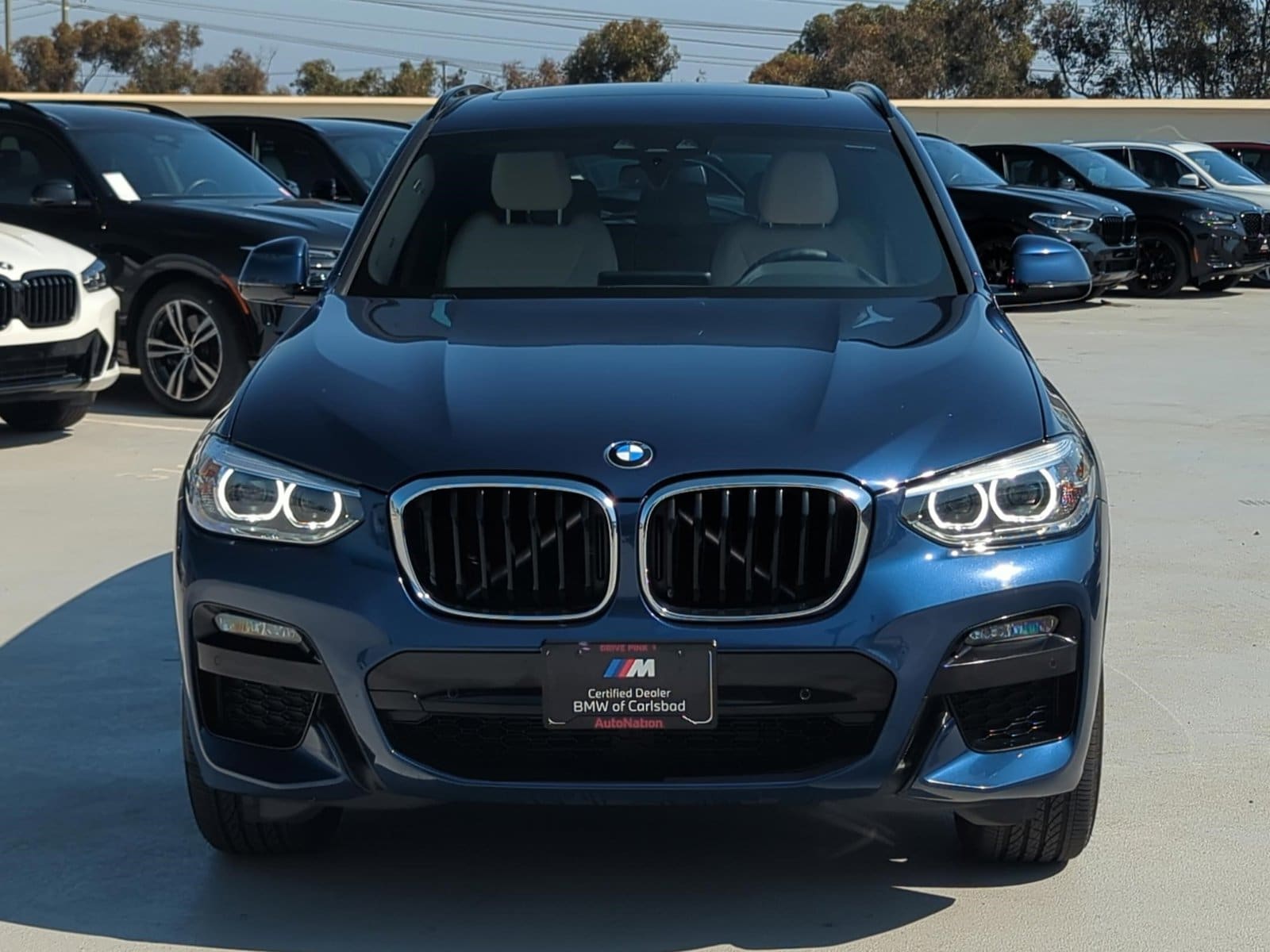 Used 2021 BMW X3 30i with VIN 5UXTY5C06M9E77730 for sale in Carlsbad, CA