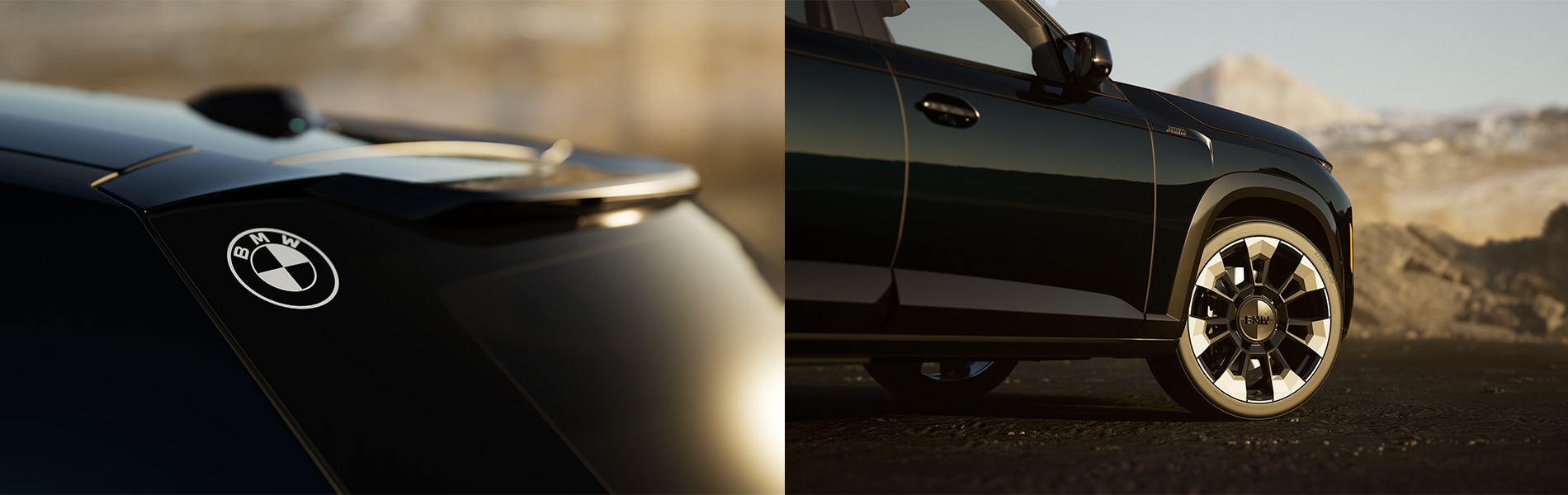 BMW-XM-Perfections-Mirror-Image.jpg BMW XM Exterior rear corner and front passenger door & wheel.