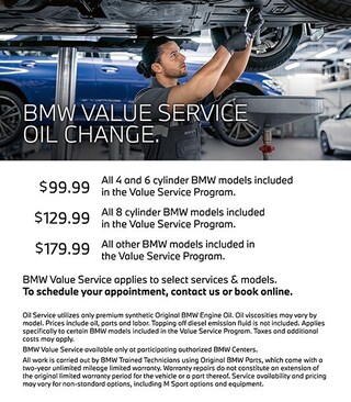 BMW Value Service Program in Greenville, SC | Century BMW