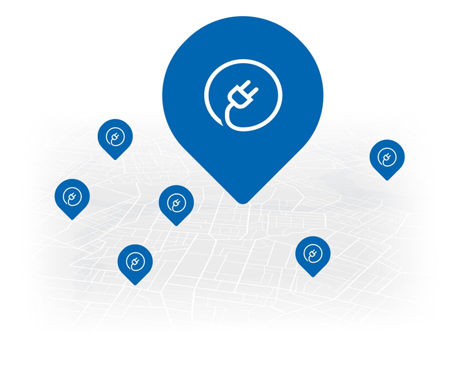  BMW Charging Points Map