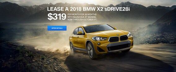 Lease A 18 Bmw X2 Xdrive28i For 319 Month For 36 Months With 4 244 Due At Signing Nick Alexander Imports