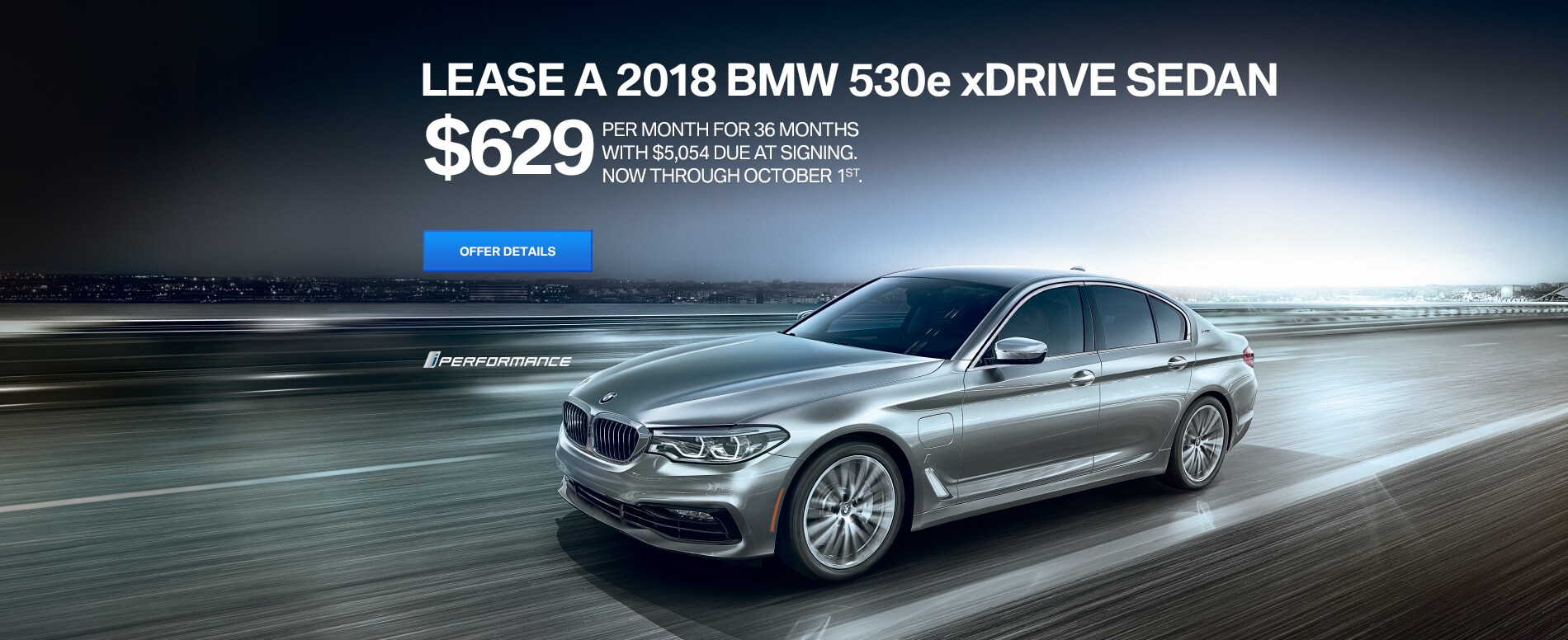 Lease A 2018 Bmw 530e Xdrive Iperformance For 629 Mo For