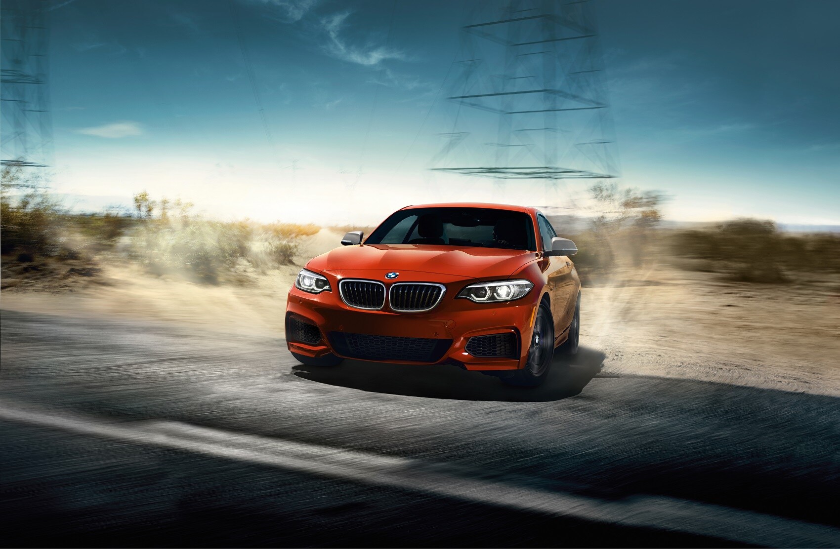 Red BMW M2 Coupe