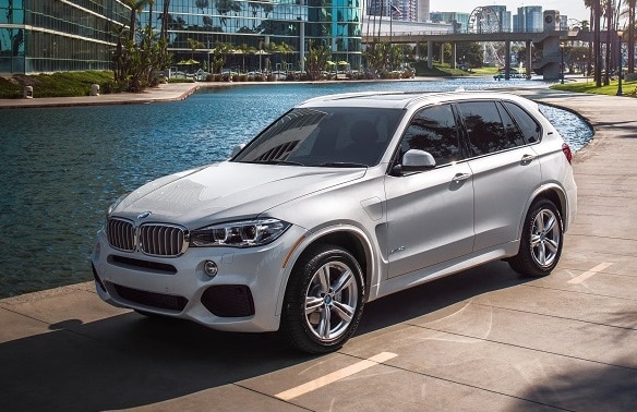 White BMW X5