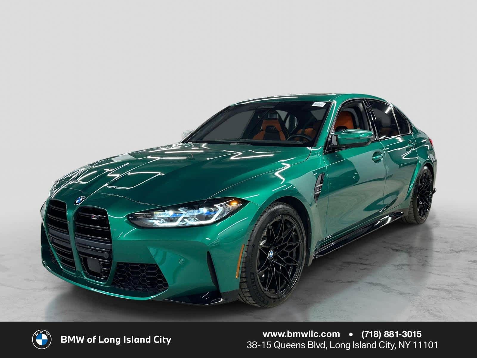 Isle of Man Green 2024 BMW M3 Competition xDrive AWD Sedan All-Wheel Drive Automatic