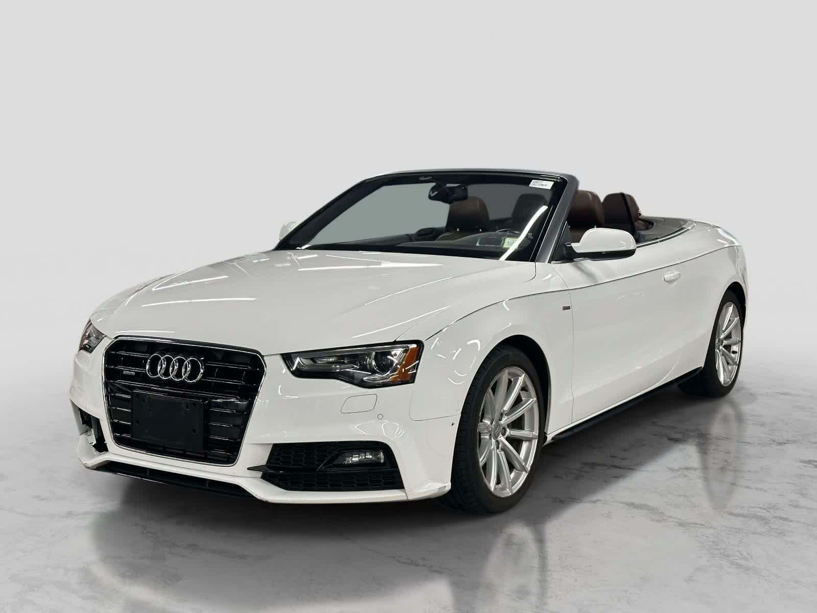 Ibis White Black Roof 2017 Audi A5 Convertible All-Wheel Drive Automatic