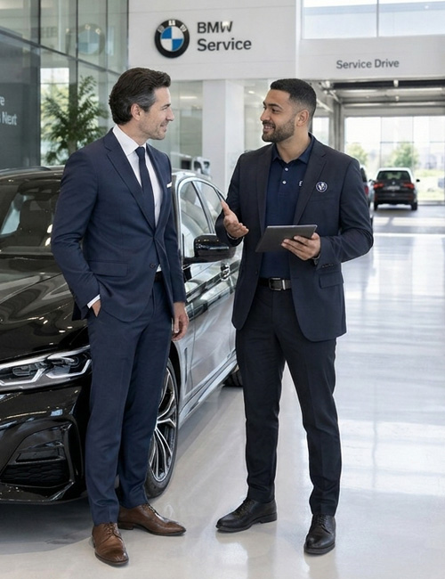 BMW corporate sales concierge service
