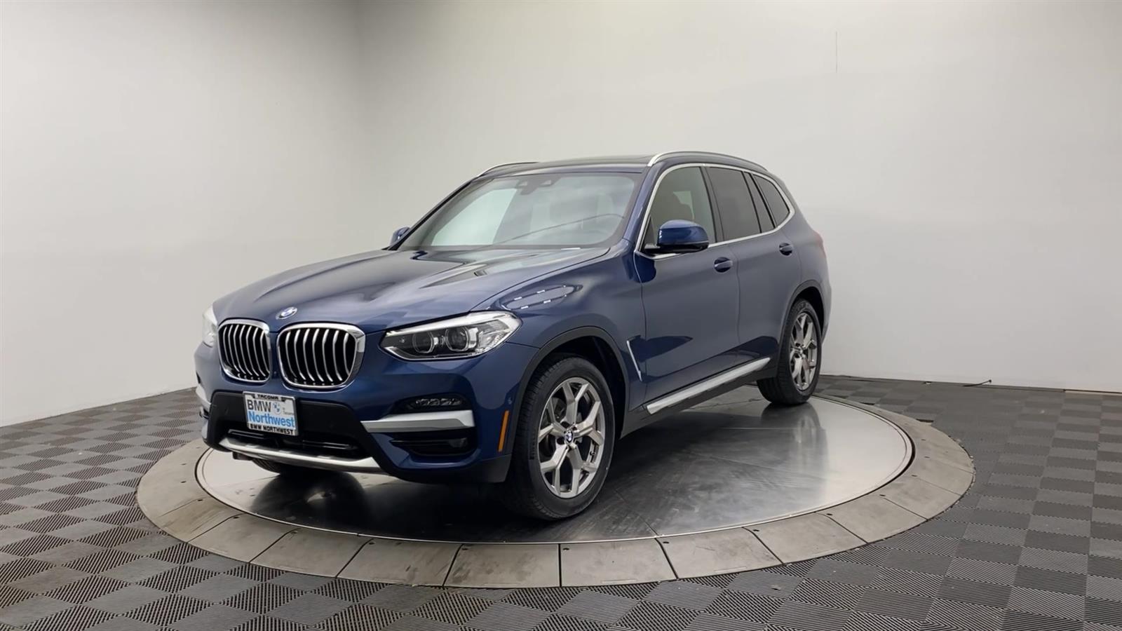 Used 2021 BMW X3 30i with VIN 5UXTY5C05M9F18168 for sale in Tacoma, WA