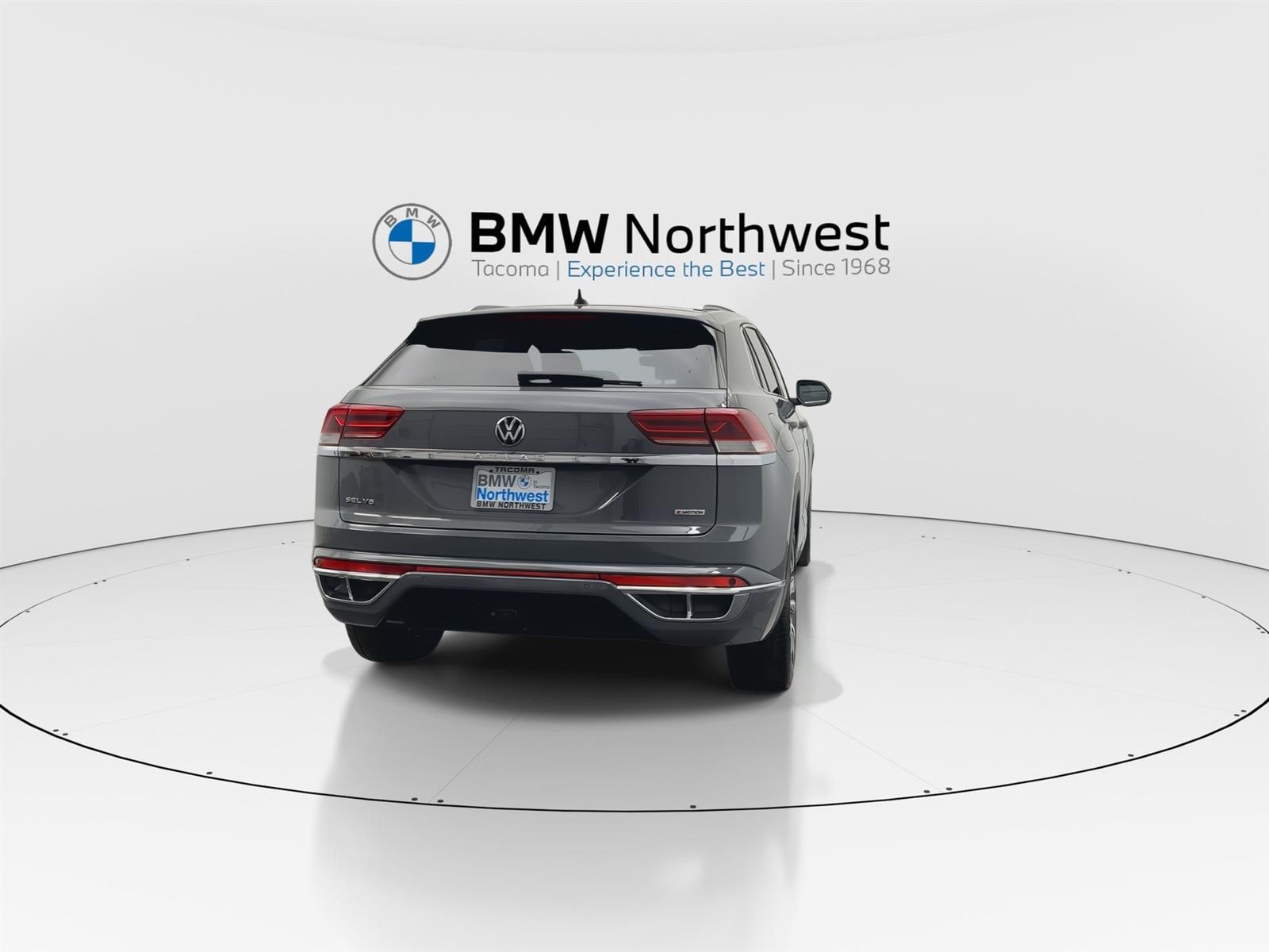 Used 2022 Volkswagen Atlas Cross Sport SEL Premium R-Line with VIN 1V2FE2CA0NC216544 for sale in Tacoma, WA