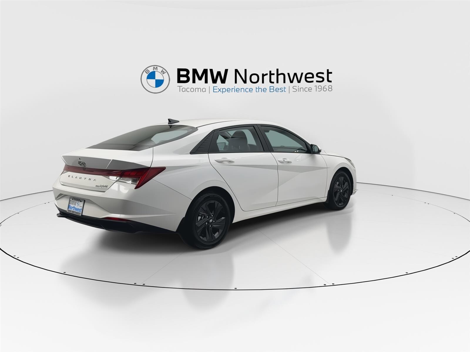 2023 Hyundai Elantra Hybrid Blue photo 3