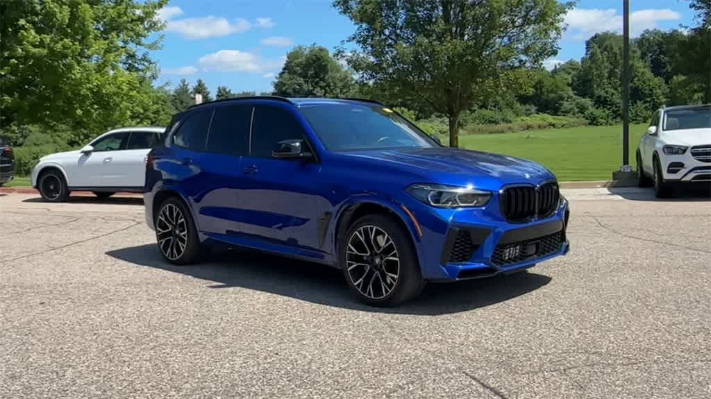 Used 2022 BMW X5 M Base with VIN 5YMJU0C00N9J37972 for sale in Ann Arbor, MI