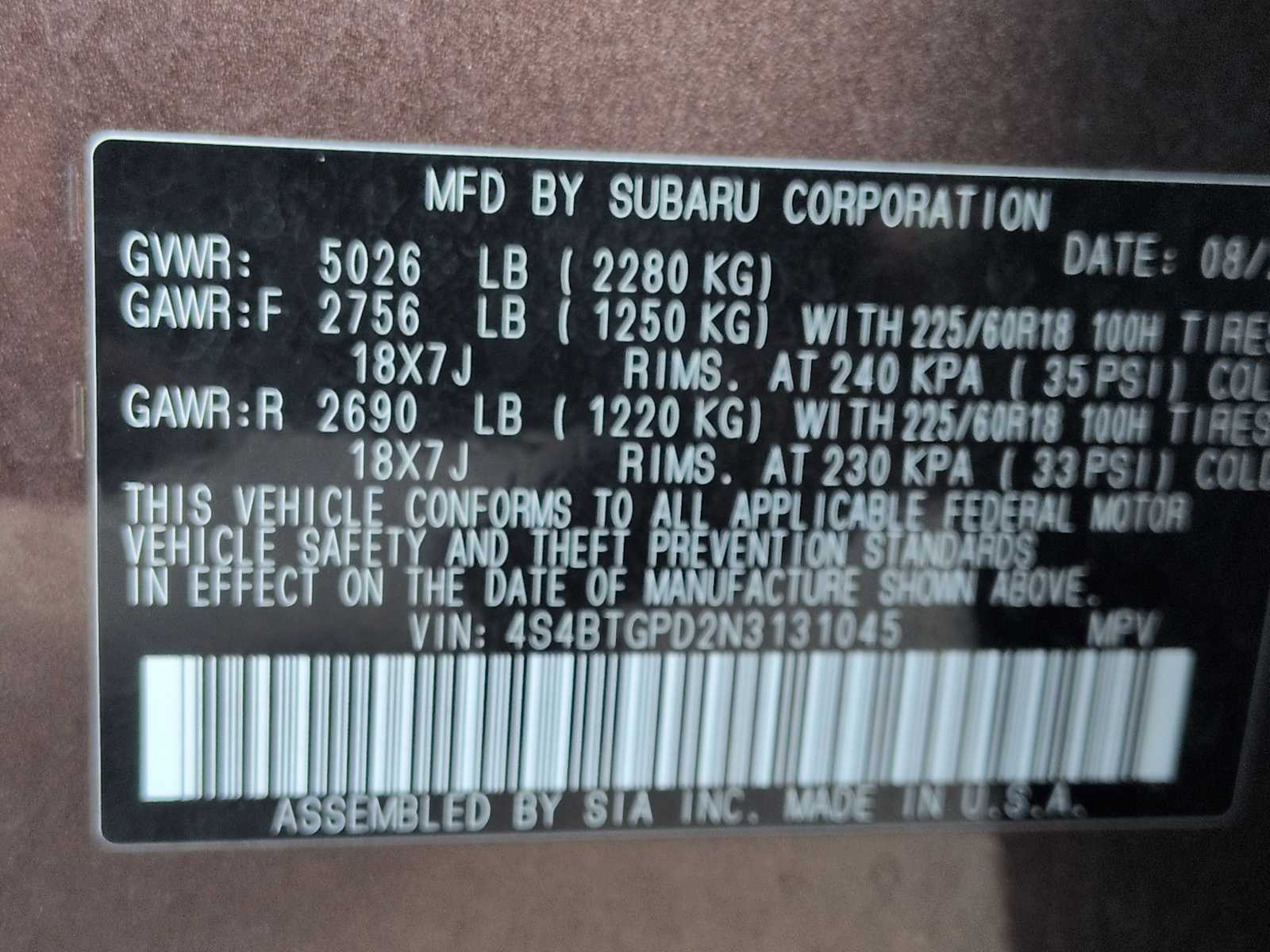 Thumbnail: 2022 Subaru Outback - 38