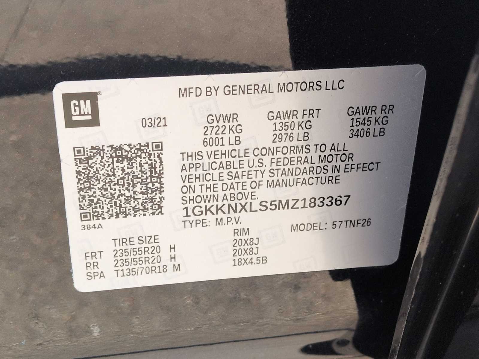 Thumbnail: 2021 GMC Acadia - 37