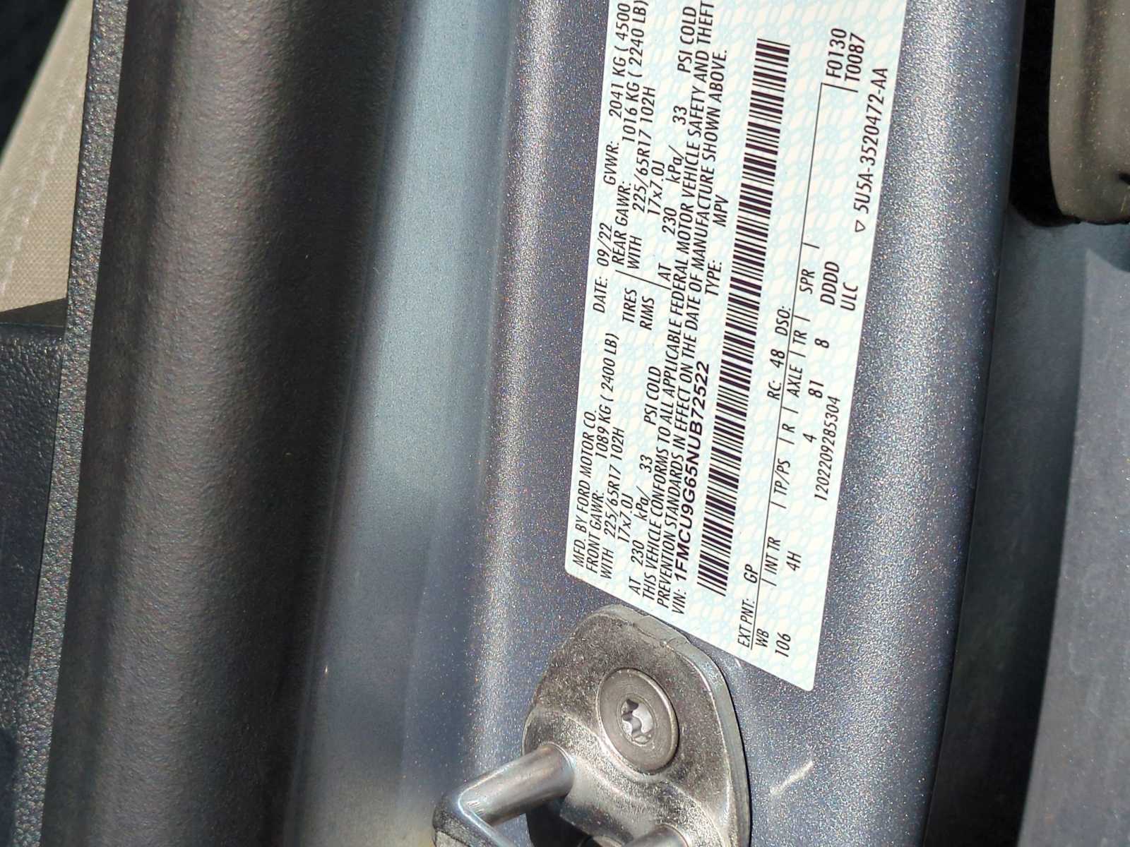 Thumbnail: 2022 Ford Escape - 37