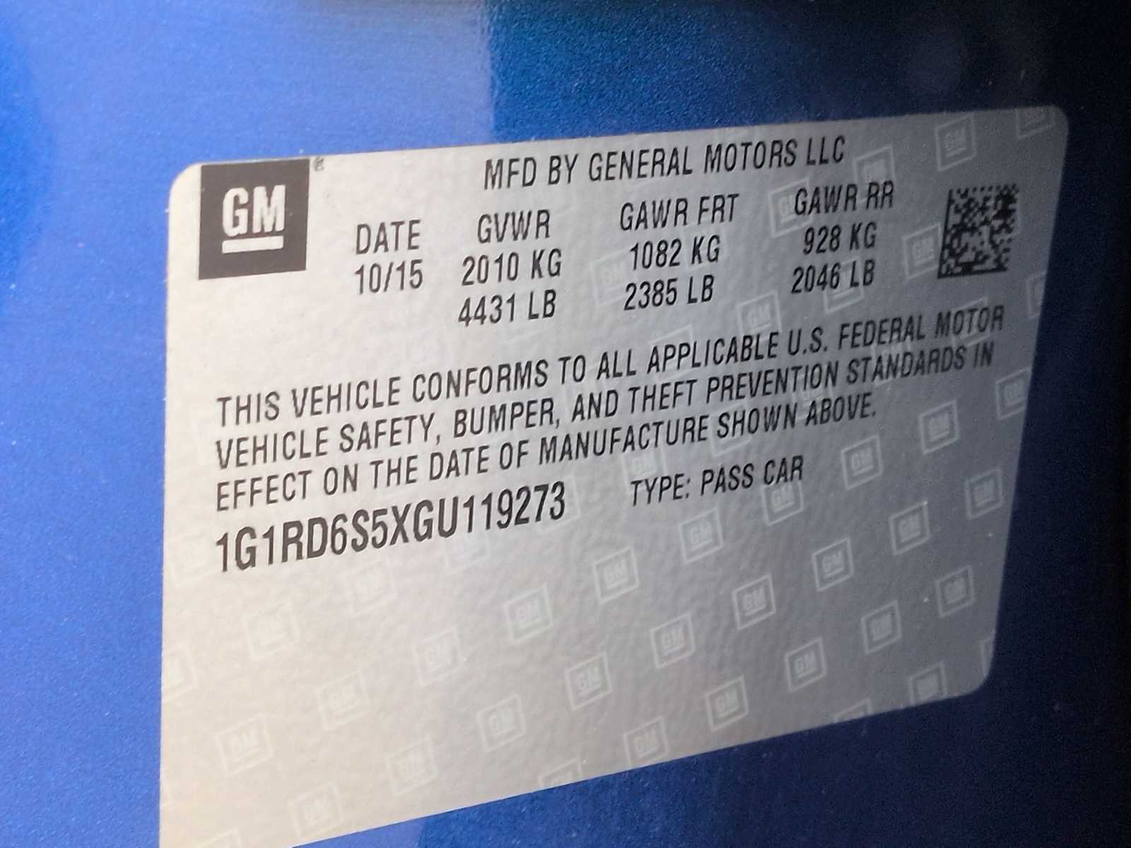 Thumbnail: 2016 Chevrolet Volt - 34