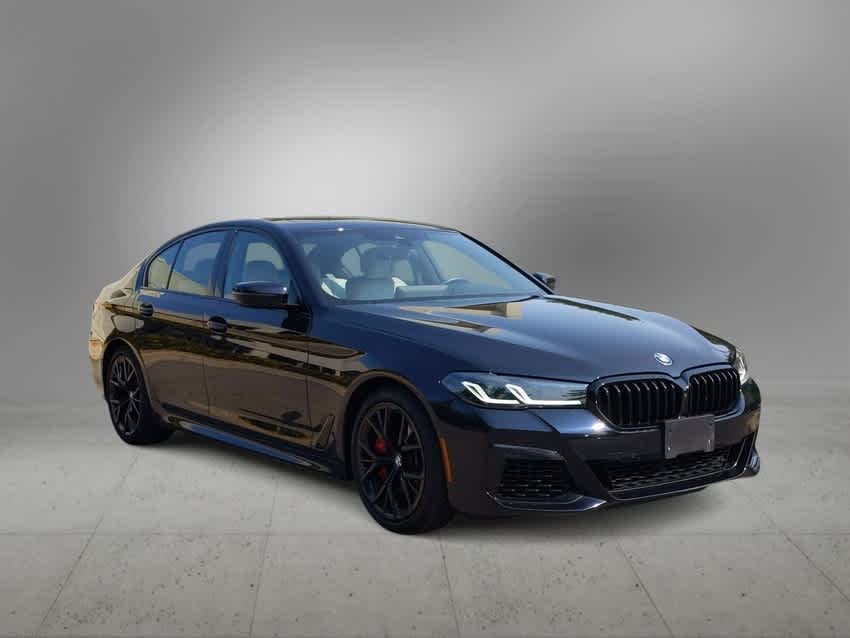 Certified 2023 BMW 5 Series M550i with VIN WBA13BK00PCN37610 for sale in Ann Arbor, MI