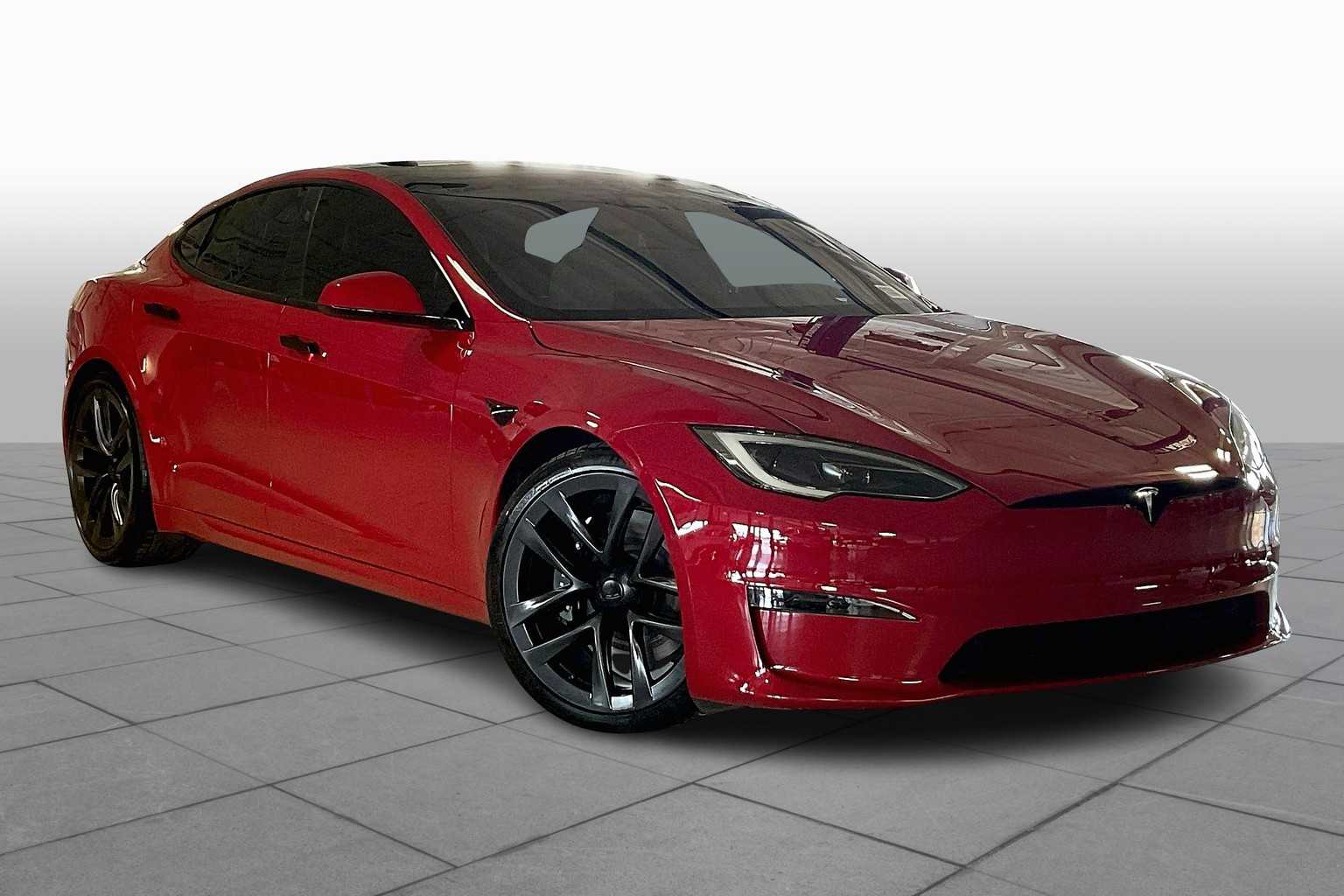 Used 2022 Tesla Model S Plaid with VIN 5YJSA1E68NF485036 for sale in Houston, TX