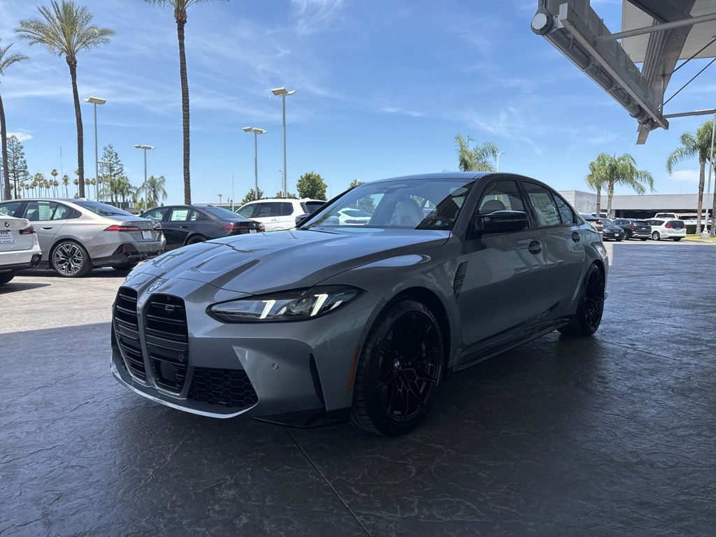 Gray 2027 BMW M3 Competition RWD Sedan Rear-Wheel Drive 8-Speed Automatic