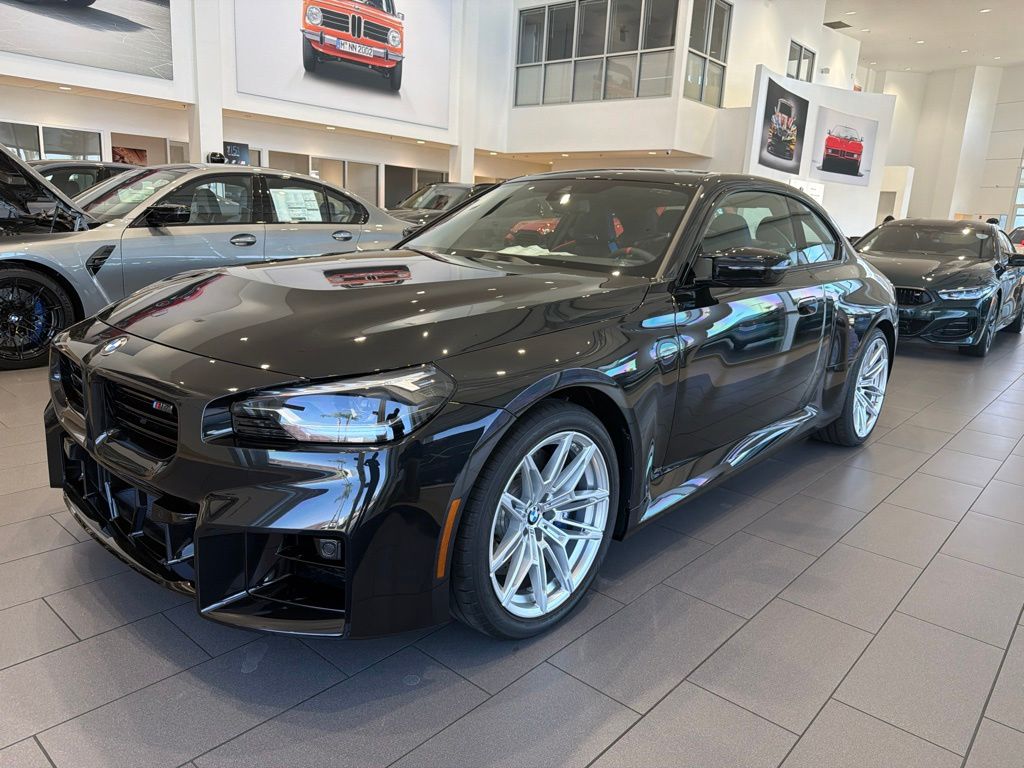 Black Sapphire Metallic 2026 BMW M2 Coupe Rear-Wheel Drive 6-Speed Manual