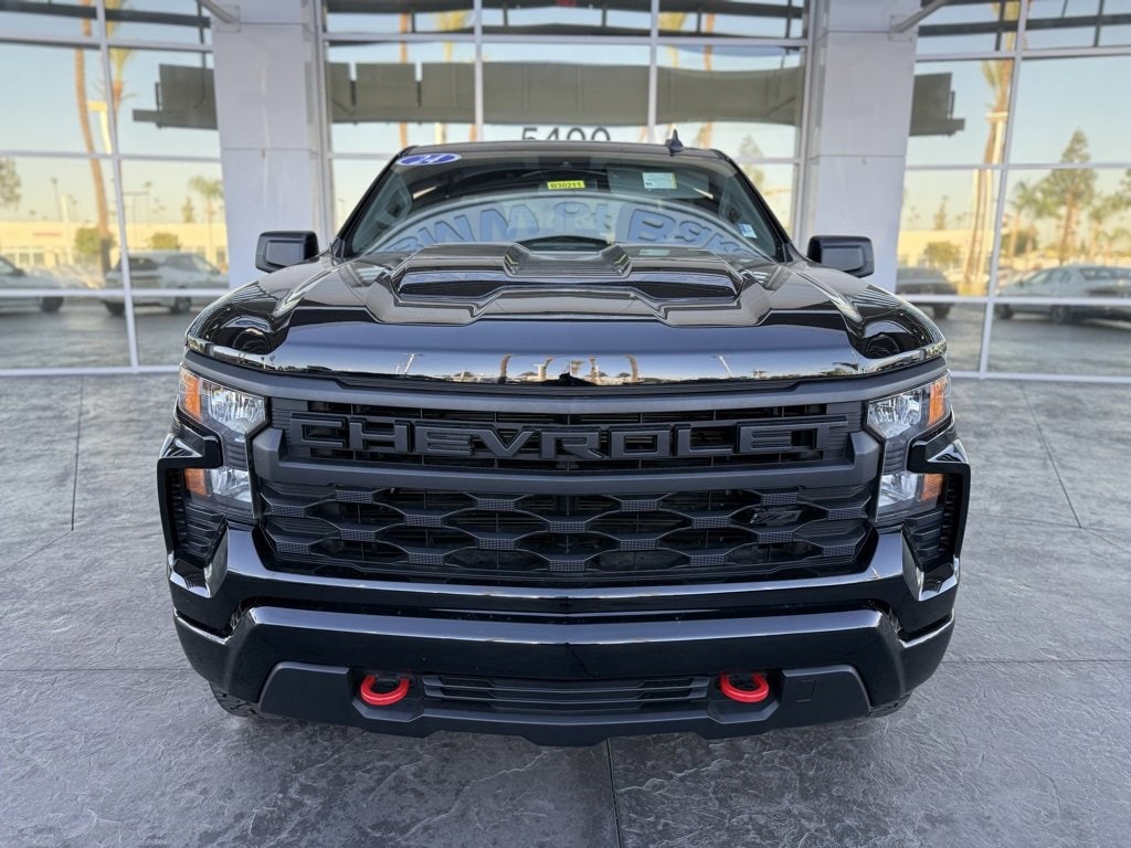 Used 2024 Chevrolet Silverado 1500 Custom Trail Boss Truck Crew Cab