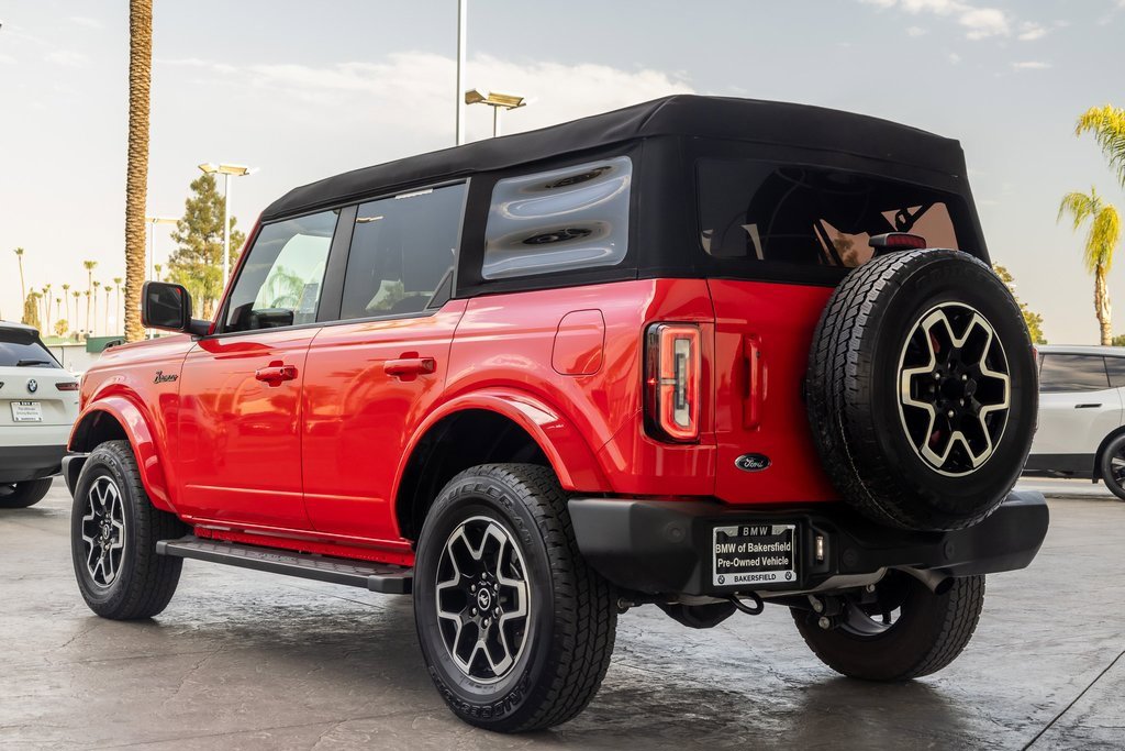 Used 2023 Ford Bronco 4-Door Outer Banks with VIN 1FMEE5BP1PLB18416 for sale in Bakersfield, CA