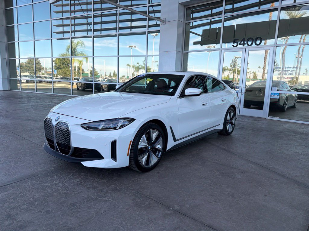 Used 2025 BMW i4 40 with VIN WBY23HD03SFU61233 for sale in Bakersfield, CA