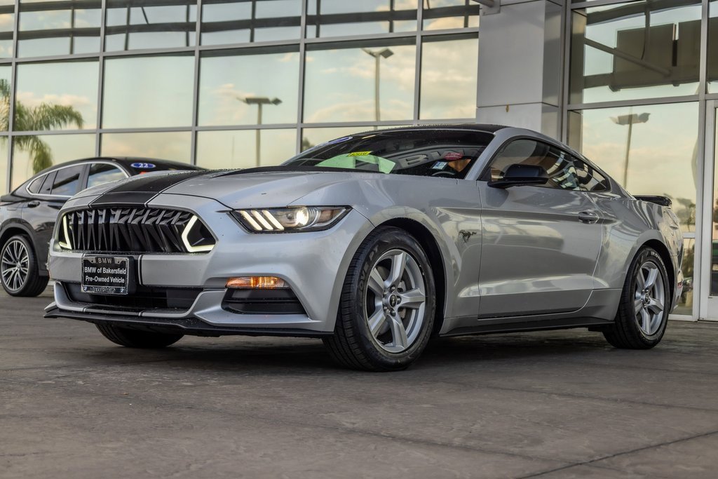 Used 2017 Ford Mustang V6 with VIN 1FA6P8AM6H5266732 for sale in Bakersfield, CA