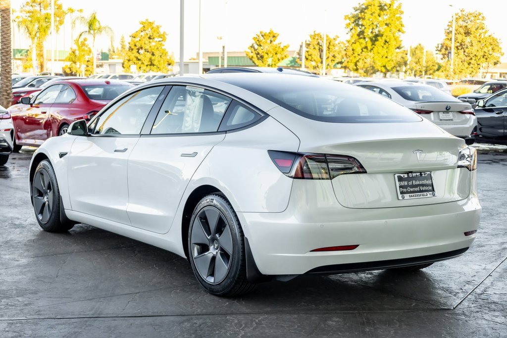 Used 2022 Tesla Model 3 Base with VIN 5YJ3E1EA9NF114786 for sale in Bakersfield, CA