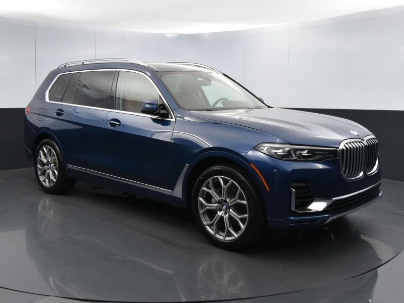 Certified 2020 BMW X7 40i with VIN 5UXCW2C03L0E74999 for sale in Houston, TX