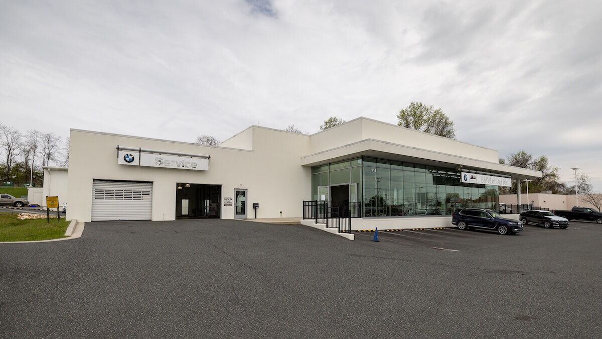 BMW of Bel Air Service Center entrance