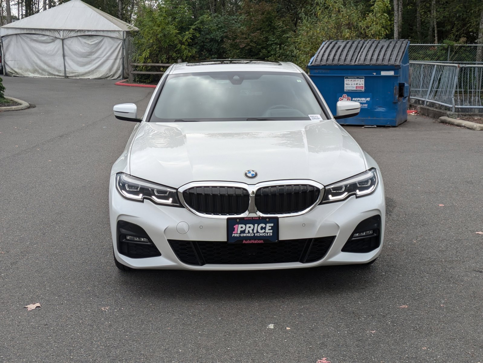 Used 2021 BMW 3 Series 330i with VIN 3MW5R7J00M8B62402 for sale in Bellevue, WA