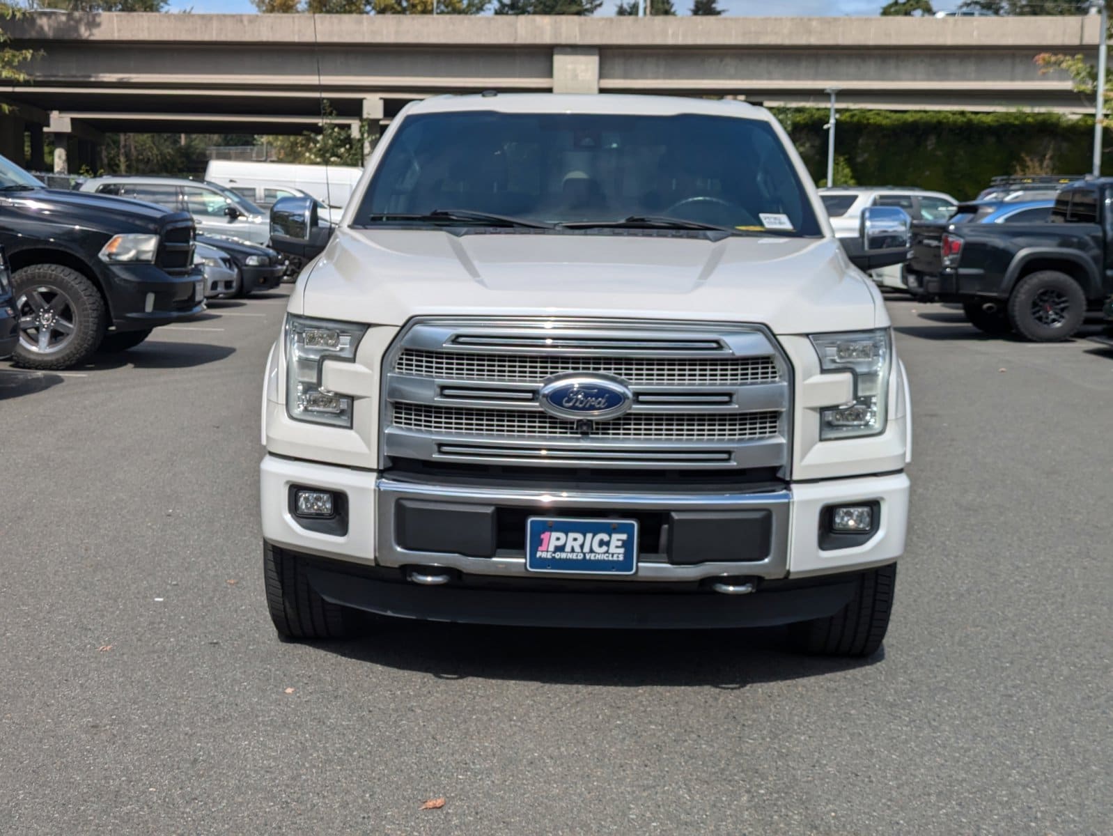 Used 2016 Ford F-150 Platinum with VIN 1FTEW1EG7GFB70802 for sale in Bellevue, WA