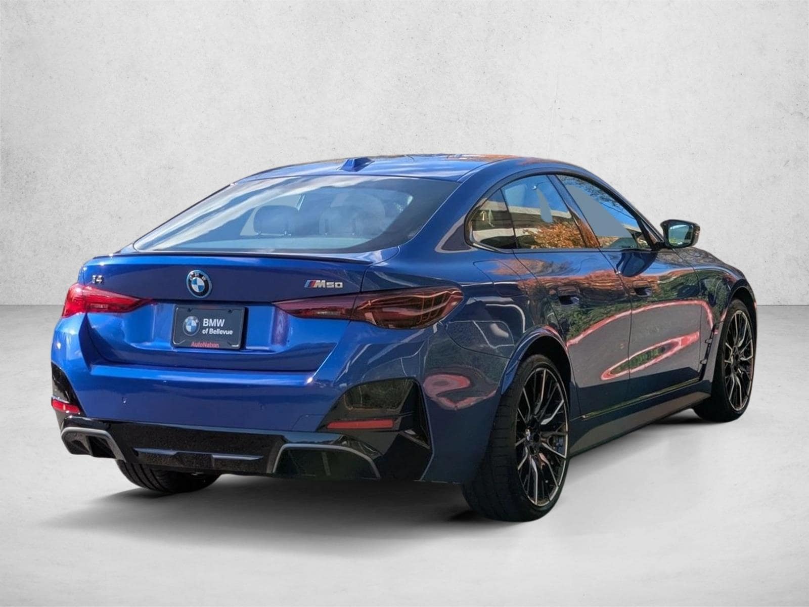 Certified 2025 BMW i4 M50 with VIN WBY33HD01SFV73145 for sale in Bellevue, WA