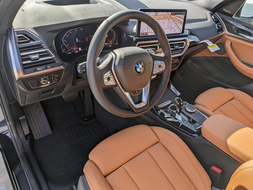 2021 BMW M550i Matches Alpine White Body With Mocha Interior