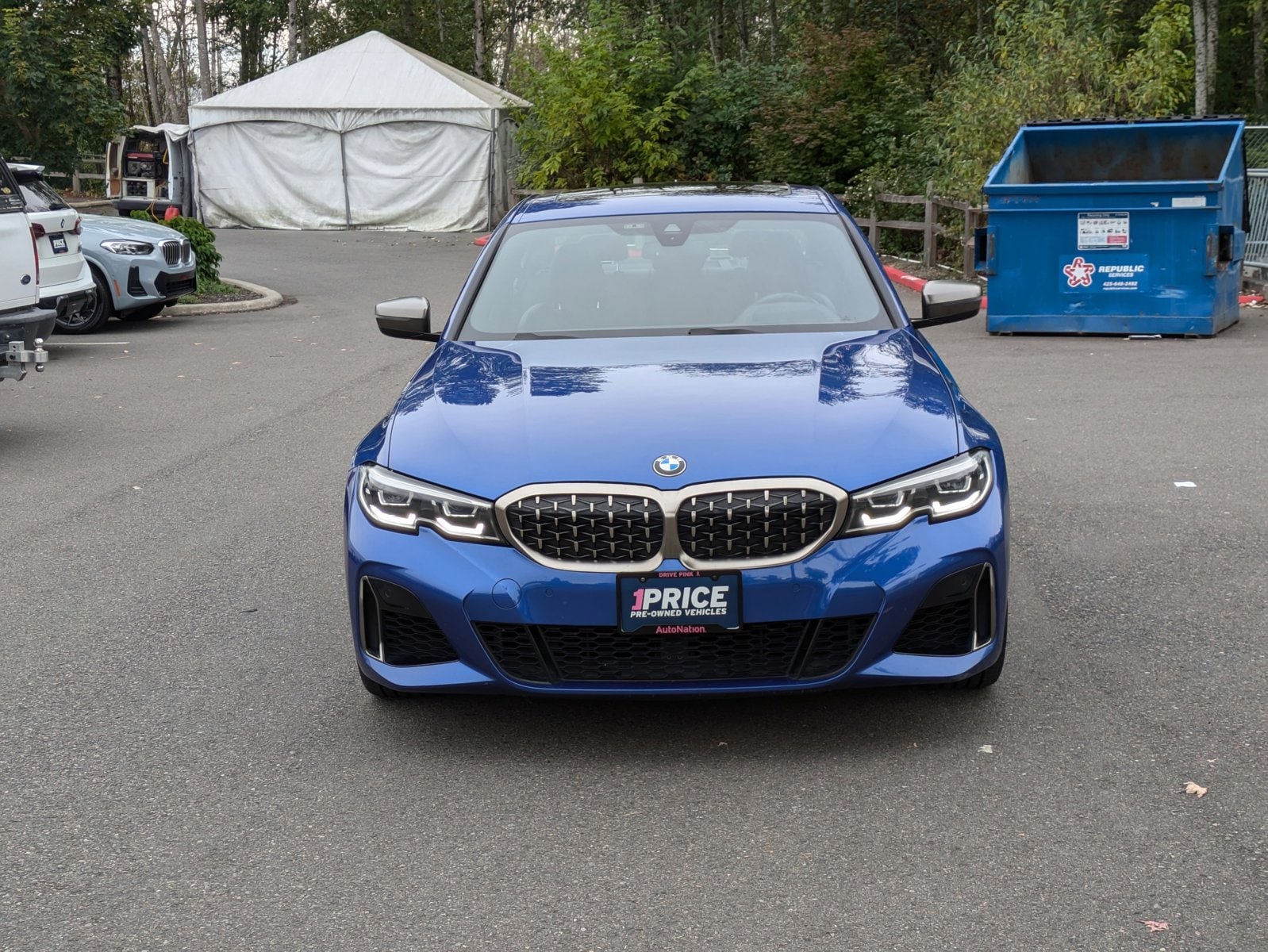 Used 2020 BMW 3 Series M340i with VIN WBA5U7C08LA234719 for sale in Bellevue, WA