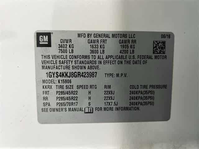 Thumbnail: 2016 Cadillac Escalade - 34