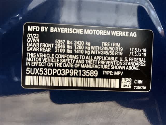 Thumbnail: 2023 BMW X3 - 35