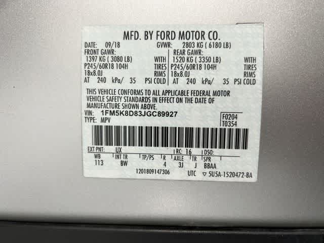 Thumbnail: 2018 Ford Explorer - 34