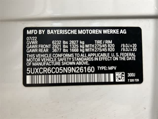 2022 BMW X5 xDrive40i 35