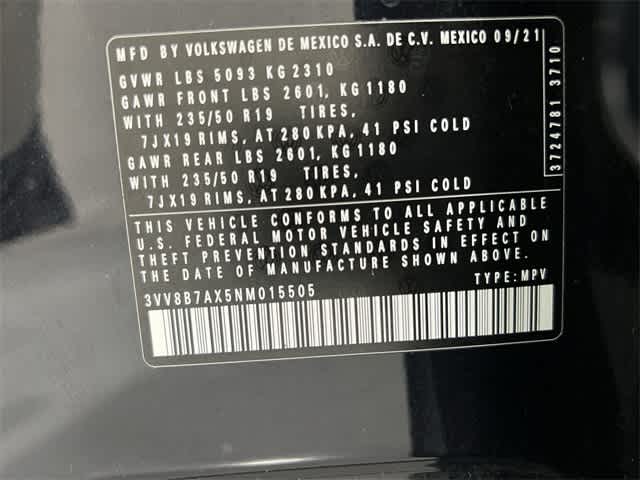 Thumbnail: 2022 Volkswagen Tiguan - 34